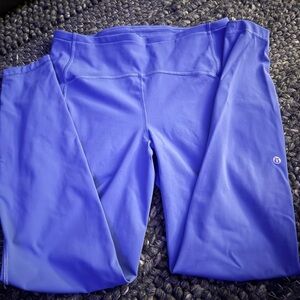 Lululemon Wunder Train Leggings US Size 10 High Rise Blue
